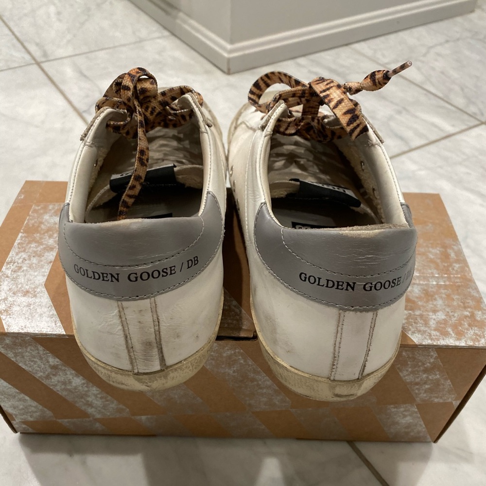 Golden Goose Superstar leopard yellow sneaker - Picture 4 of 7